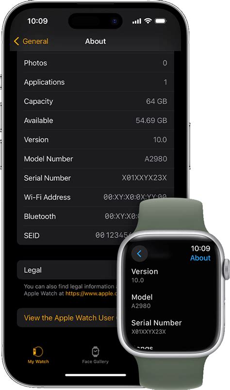 apple watch serial number identification.